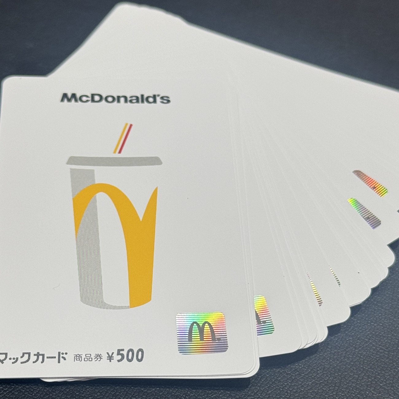 マクドナルド / マックカード / 500円 / 金券画像