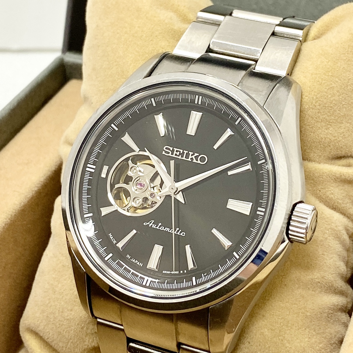 SEIKO 腕時計 4R38-00S0 自動巻 プレザージュ画像