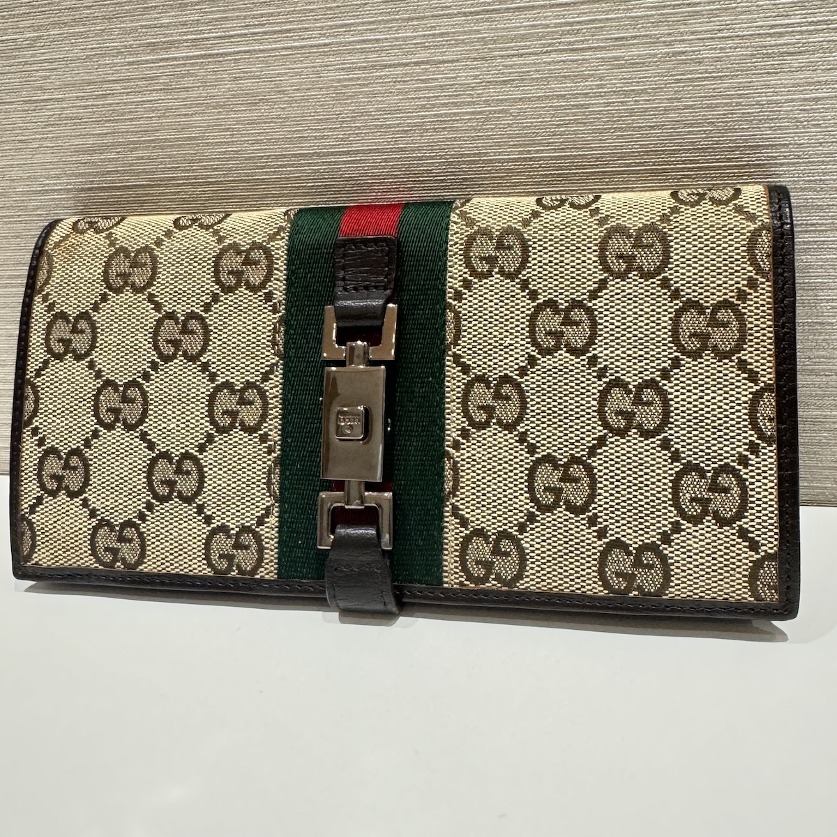 グッチ / 長財布 / GGキャンバス / シェリーライン画像