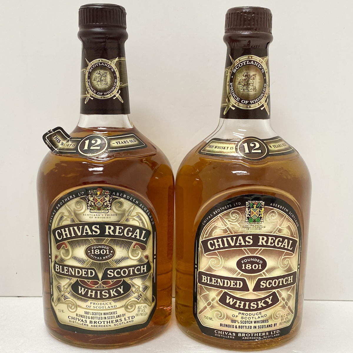 CHIVAS REGAL 12年 750ml 43%画像