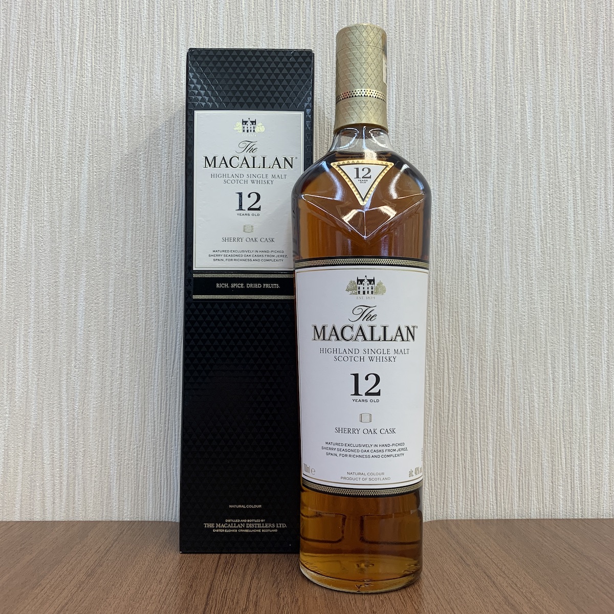 MACALLAN SHERRY OAK CASK 12年画像