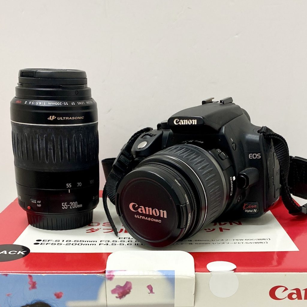 Canon EOS kiss DigitalN ダブルズームキッド画像