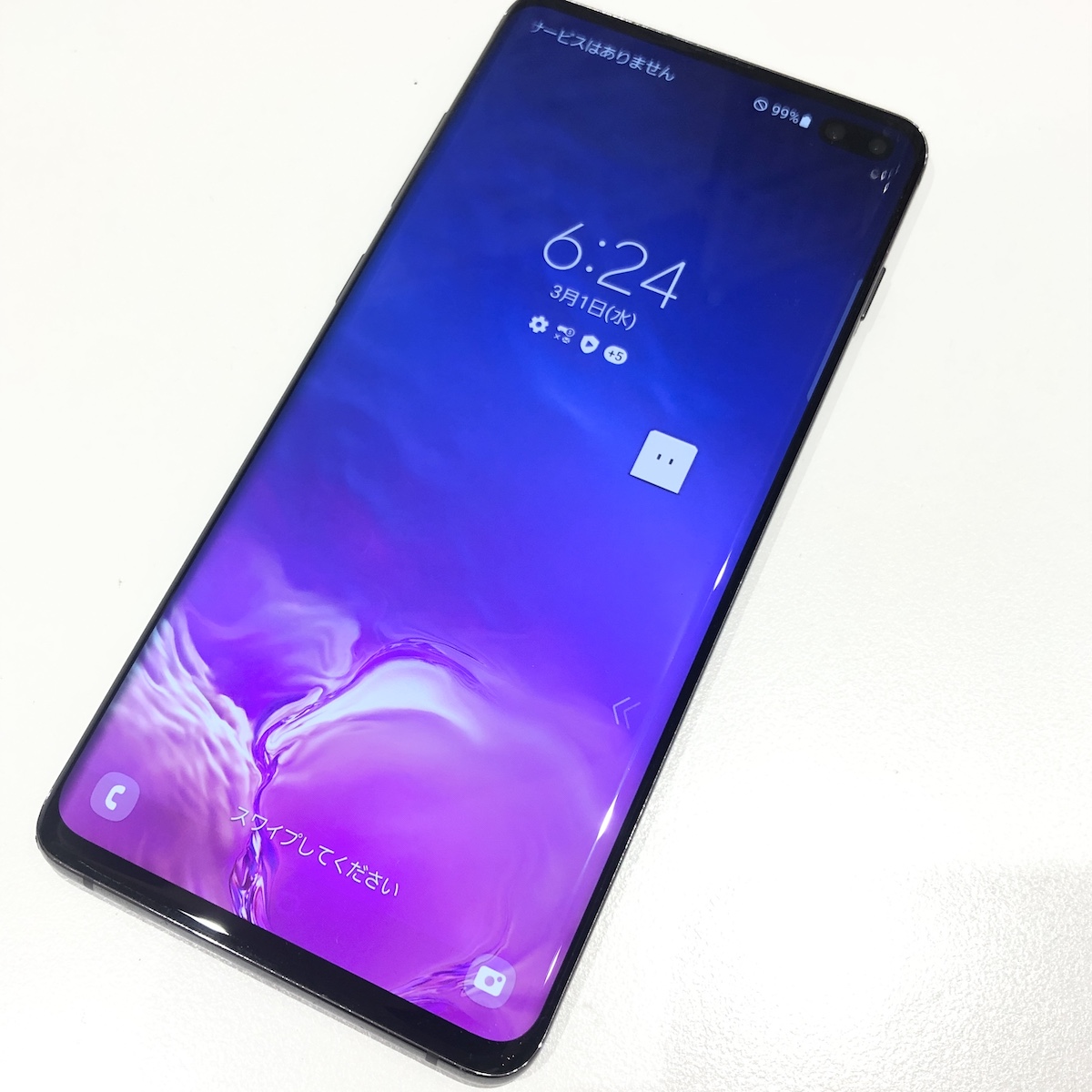 SAMSUNG / Galaxy S10+ / プリズムブラック画像