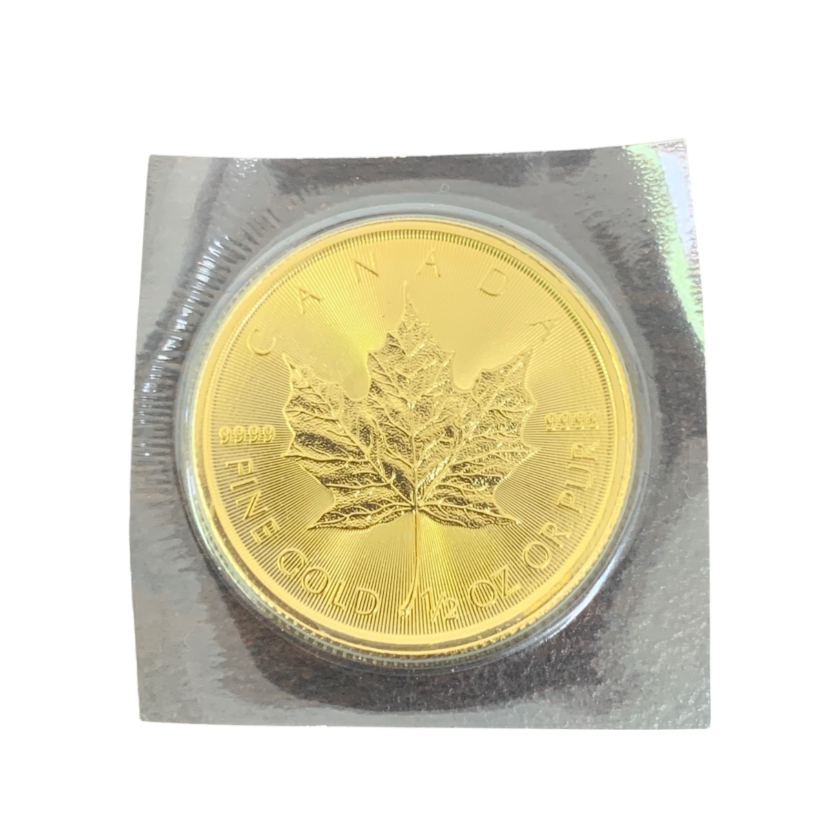 メイプルリーフ金貨1/2oz画像