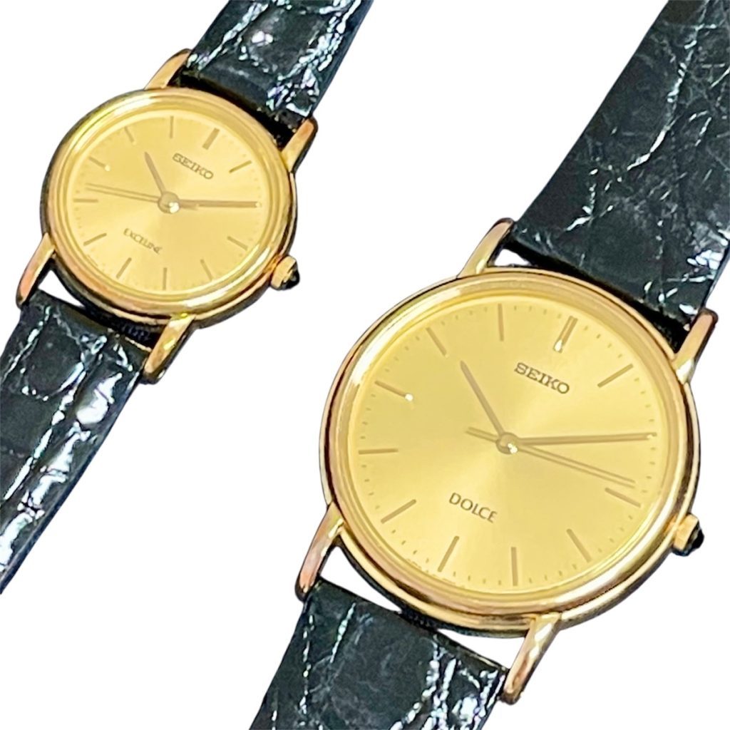 腕時計 SEIKO K18KT クォーツ 不動品画像