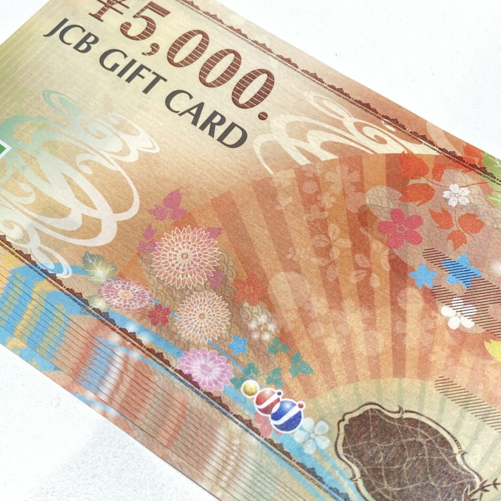 JCBギフトカード / 5000円券画像