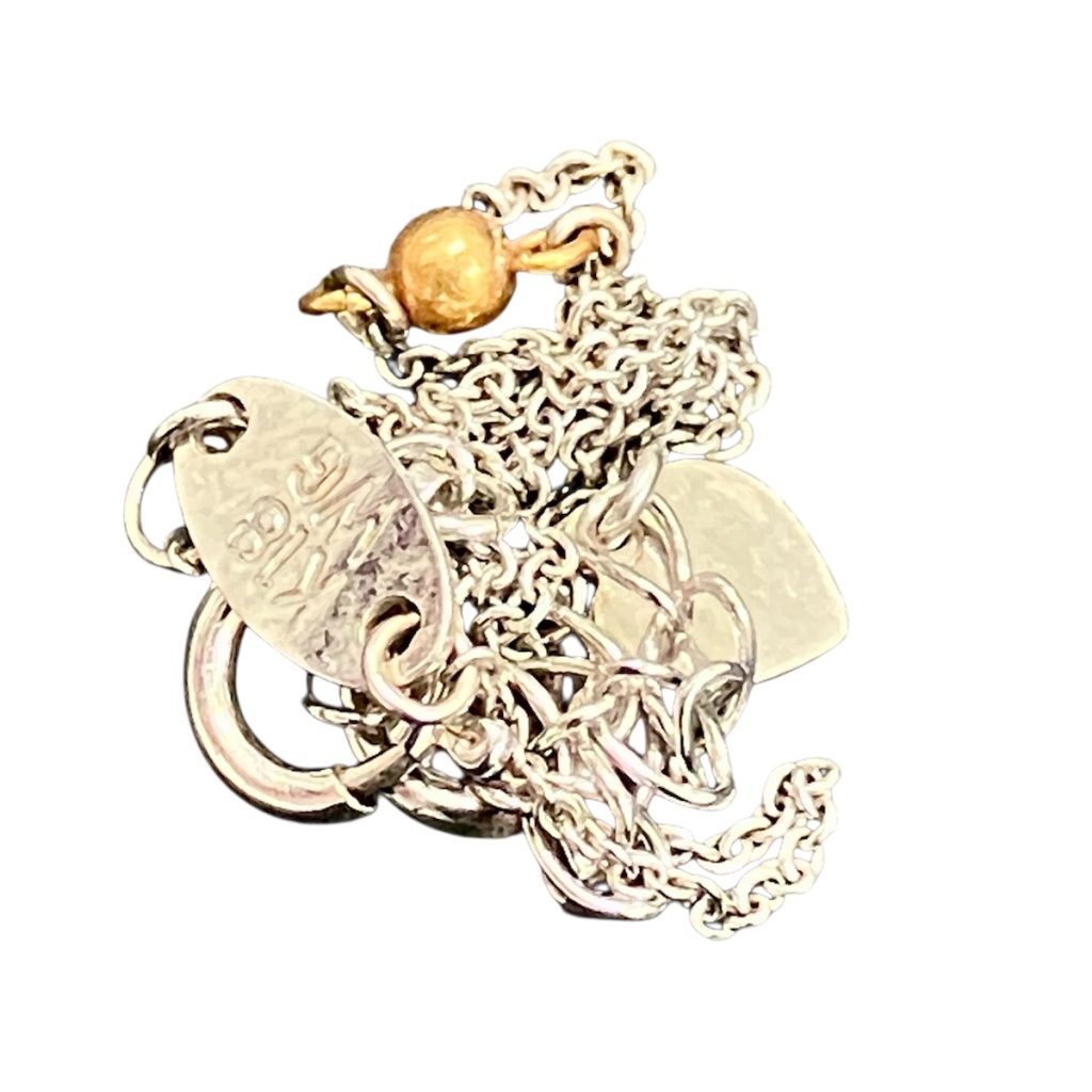 K18WG ネックレス画像