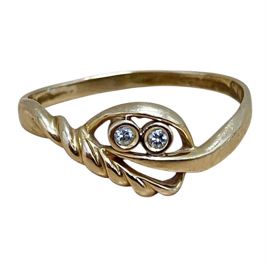 K18リング メレD付画像