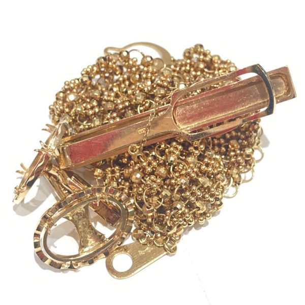 K18 / ネックレス カフス タイピン画像