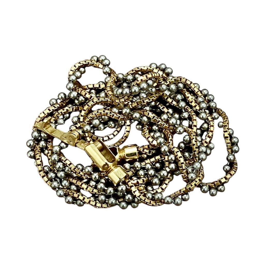 K18/Pt850ネックレス画像