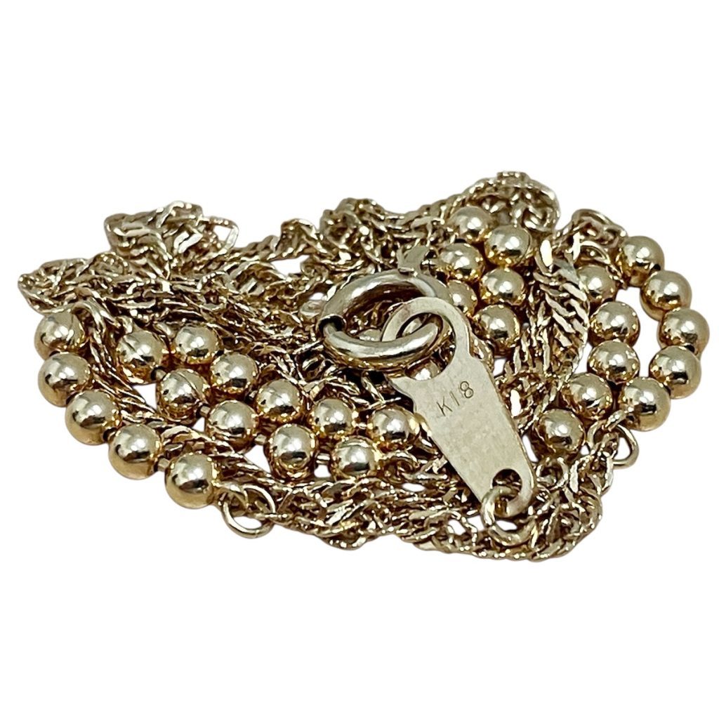 K18ネックレス画像