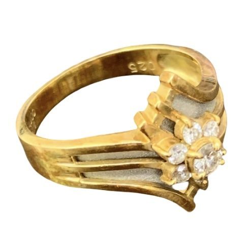 K18Pt850リング ダイヤモンド画像