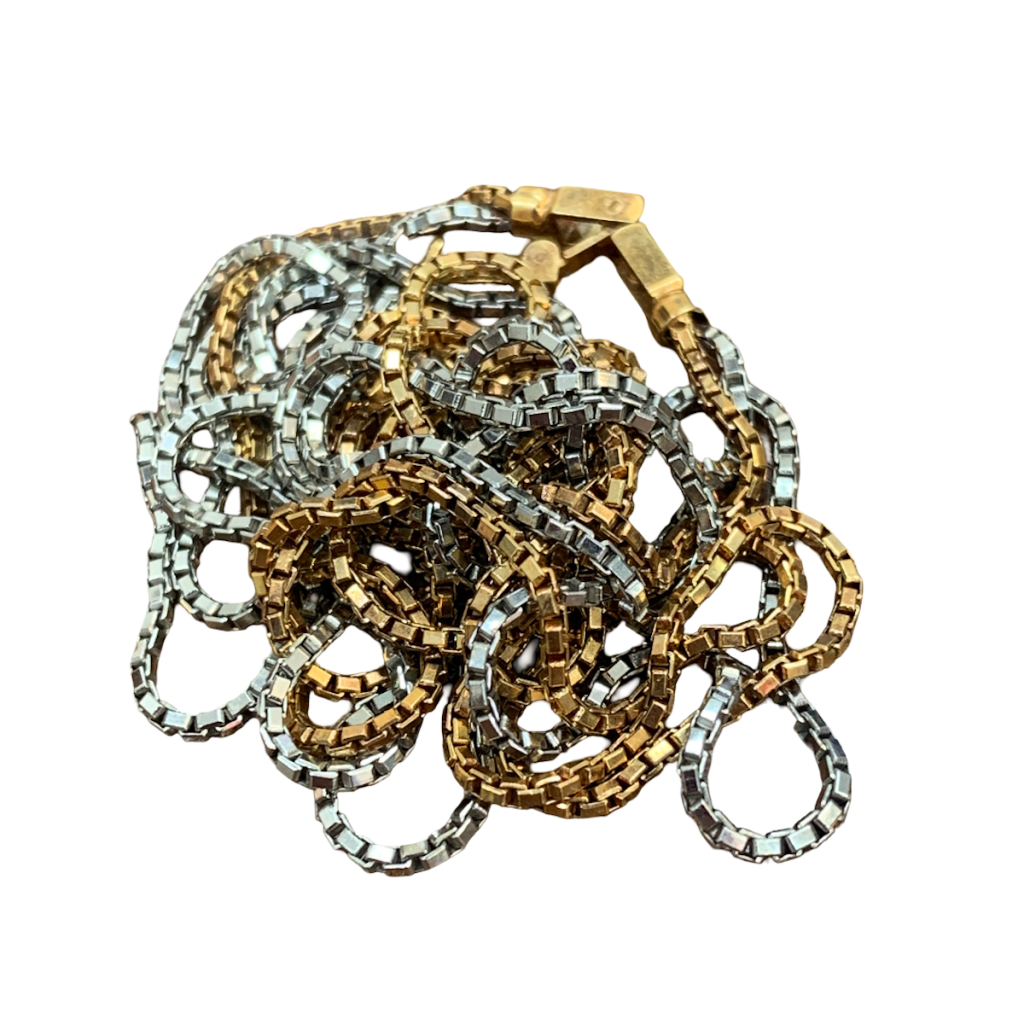 K18Pt850ネックレス画像