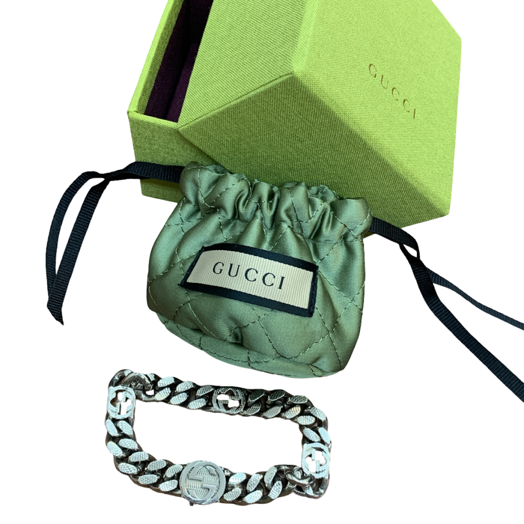 GUCCI インターロッキングGブレス画像