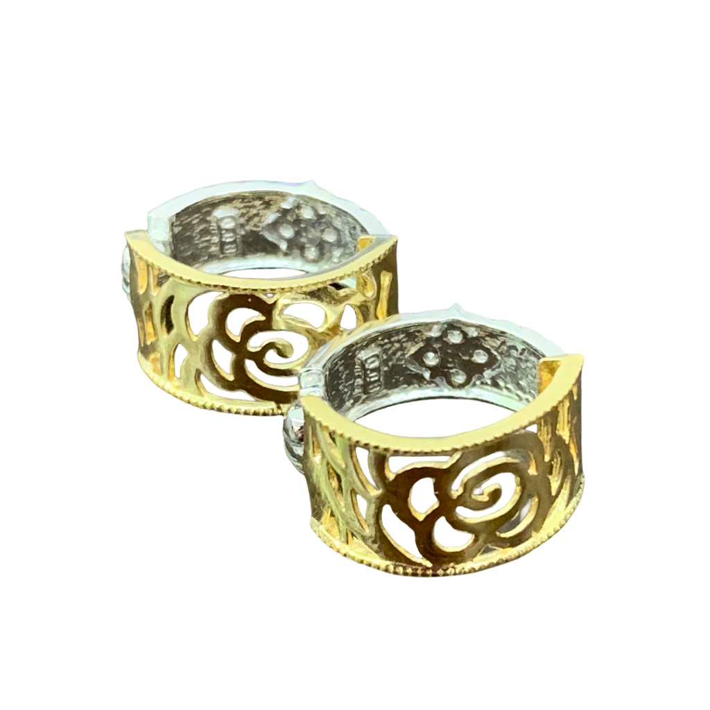 K18/K18WGイヤリング画像