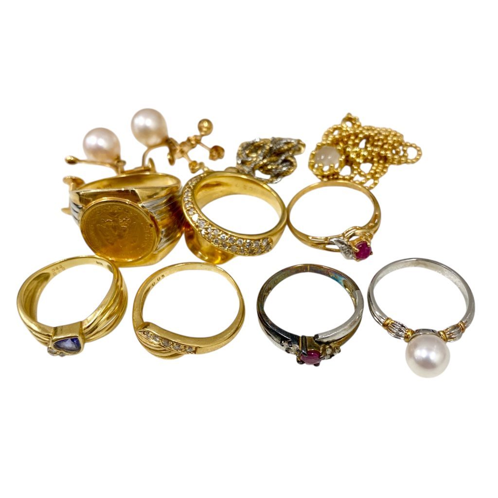 K18Pt900リング / Pt900リング / K18ネックレス画像