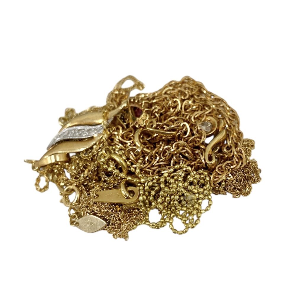 K18ネックレス画像