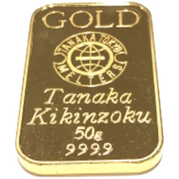 田中貴金属 / インゴット / 純金 / K24 / GOLD / 延べ棒画像