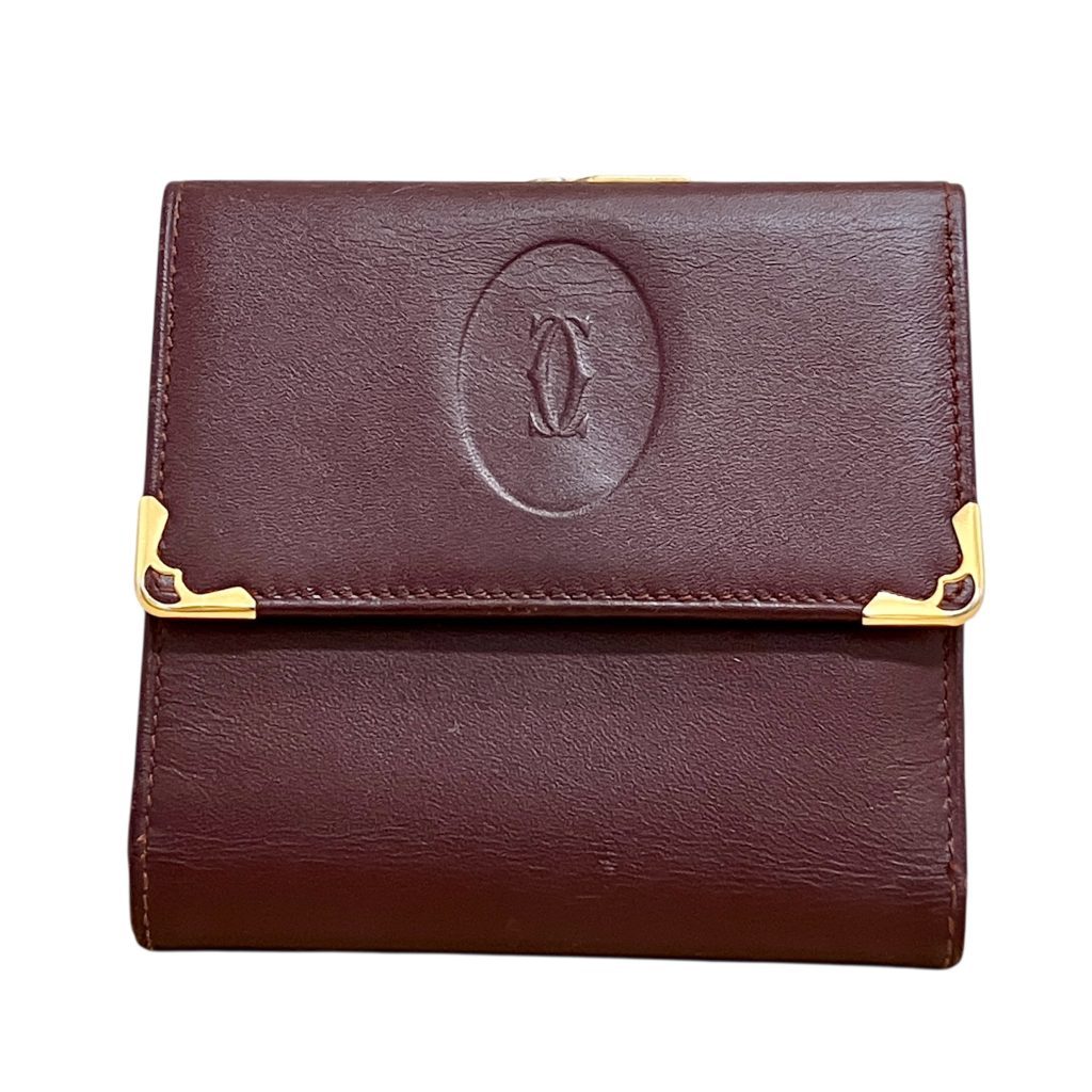 Cartier 財布 がま口画像
