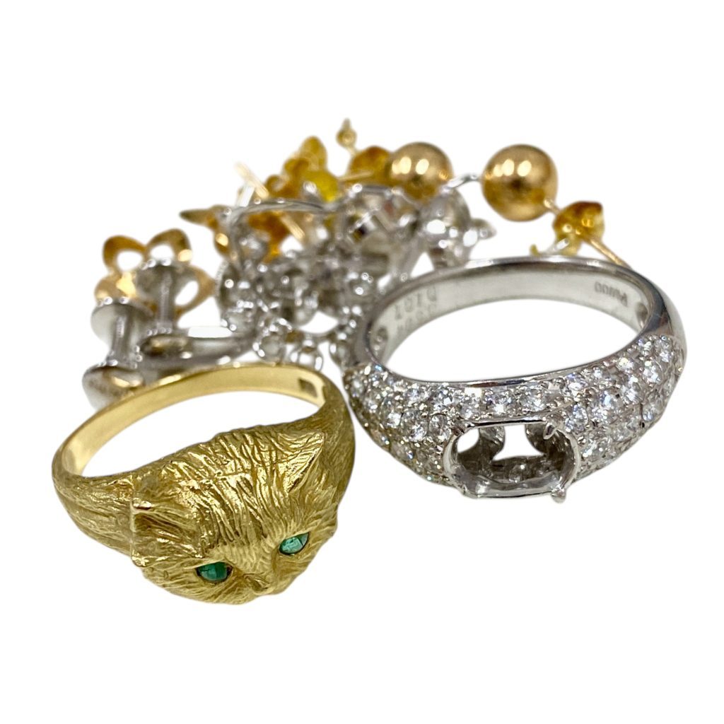 Pt900リング ダイヤ / K18リング / Pt900イヤリング画像