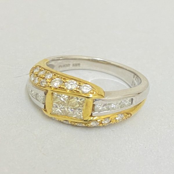 K18 / Pt900 / リング / ダイヤモンド / ジュエリー画像