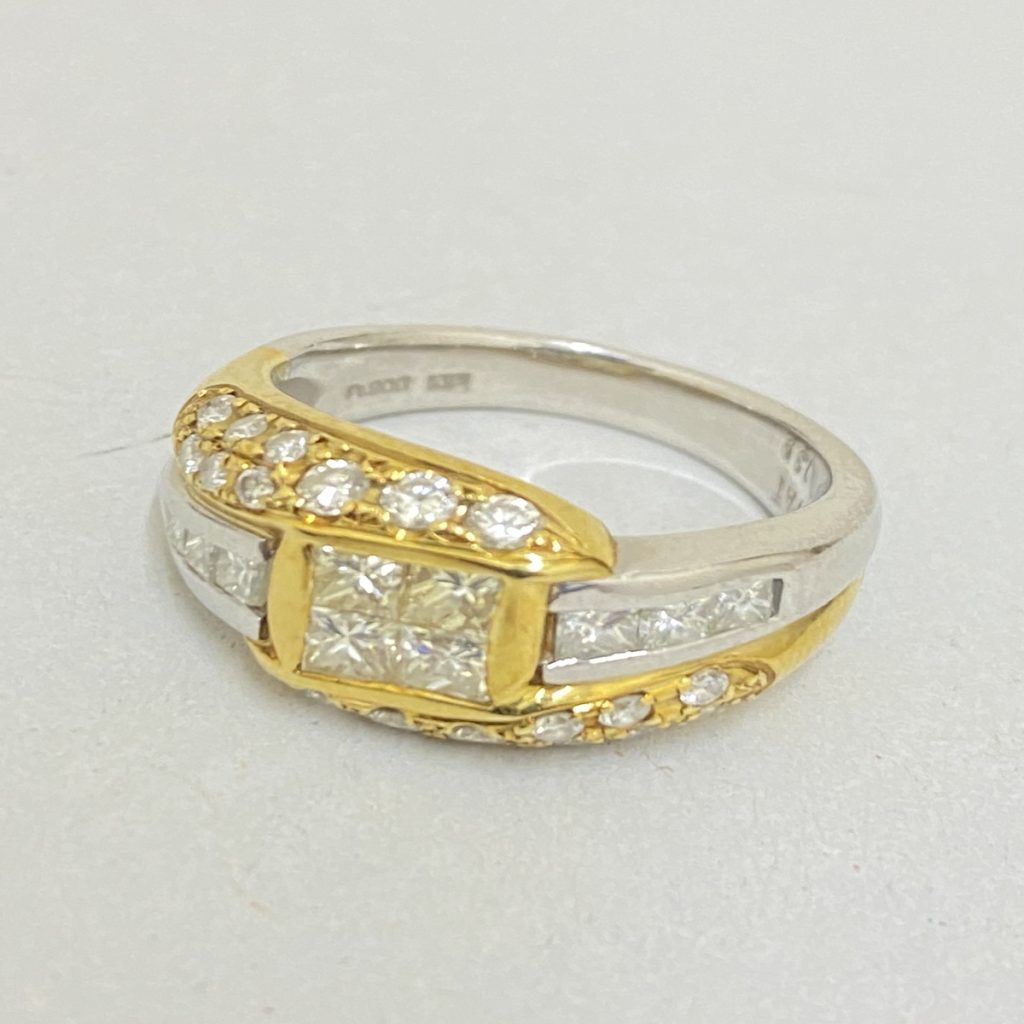 K18 / Pt900 / リング / ダイヤモンド / ジュエリー画像