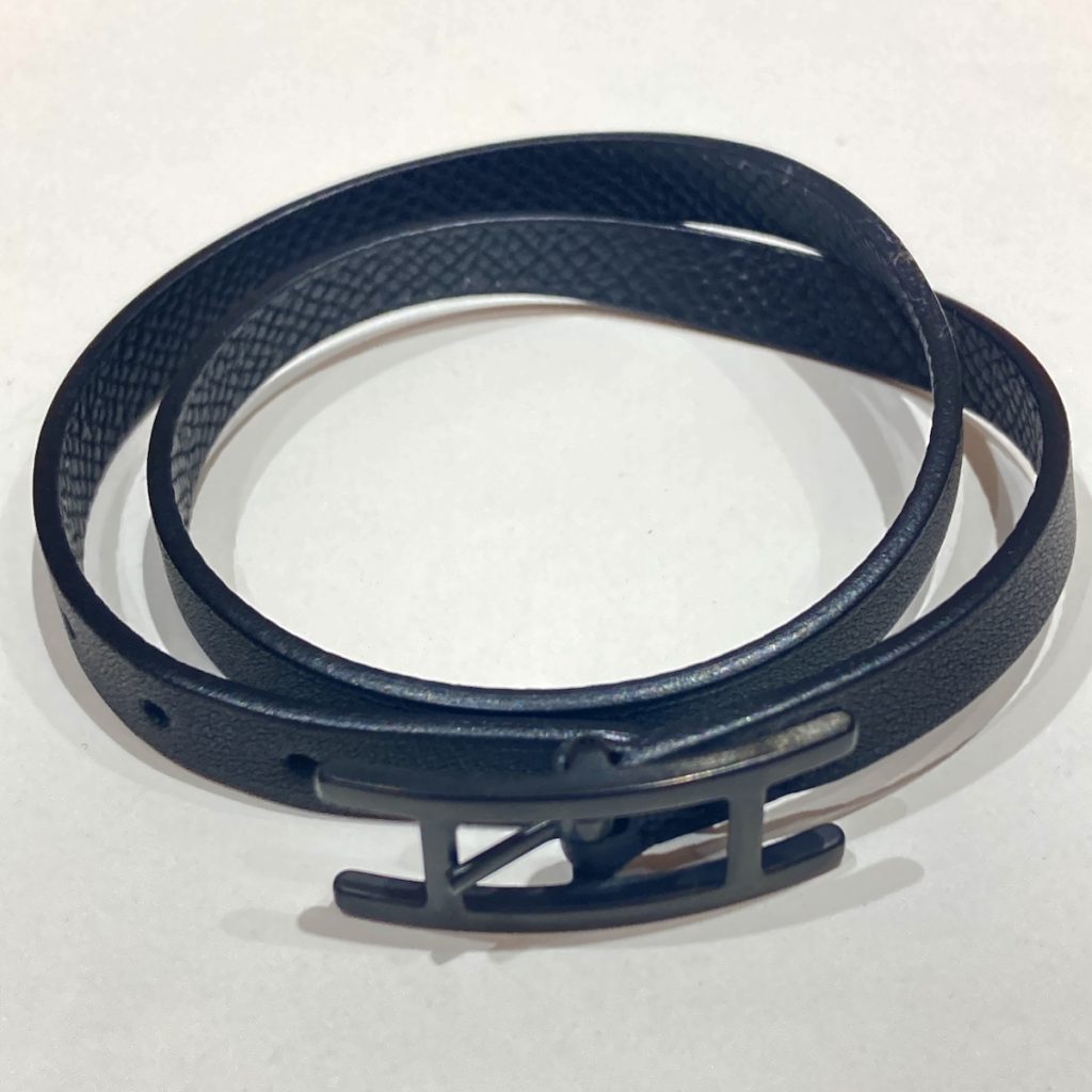 HERMES / ブレスレット /ブラック画像