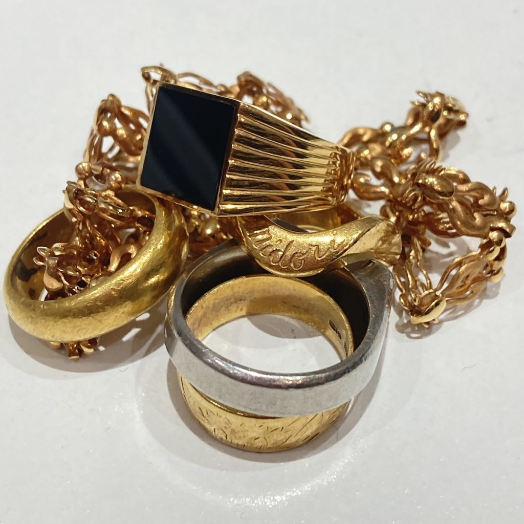 K24 / K18 / Pt900 / リング / チェーン