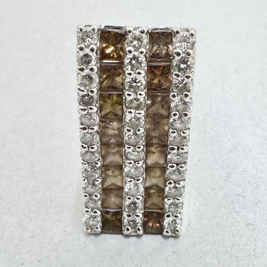 K18 / WG / トップ / メレダイヤ / 白金画像