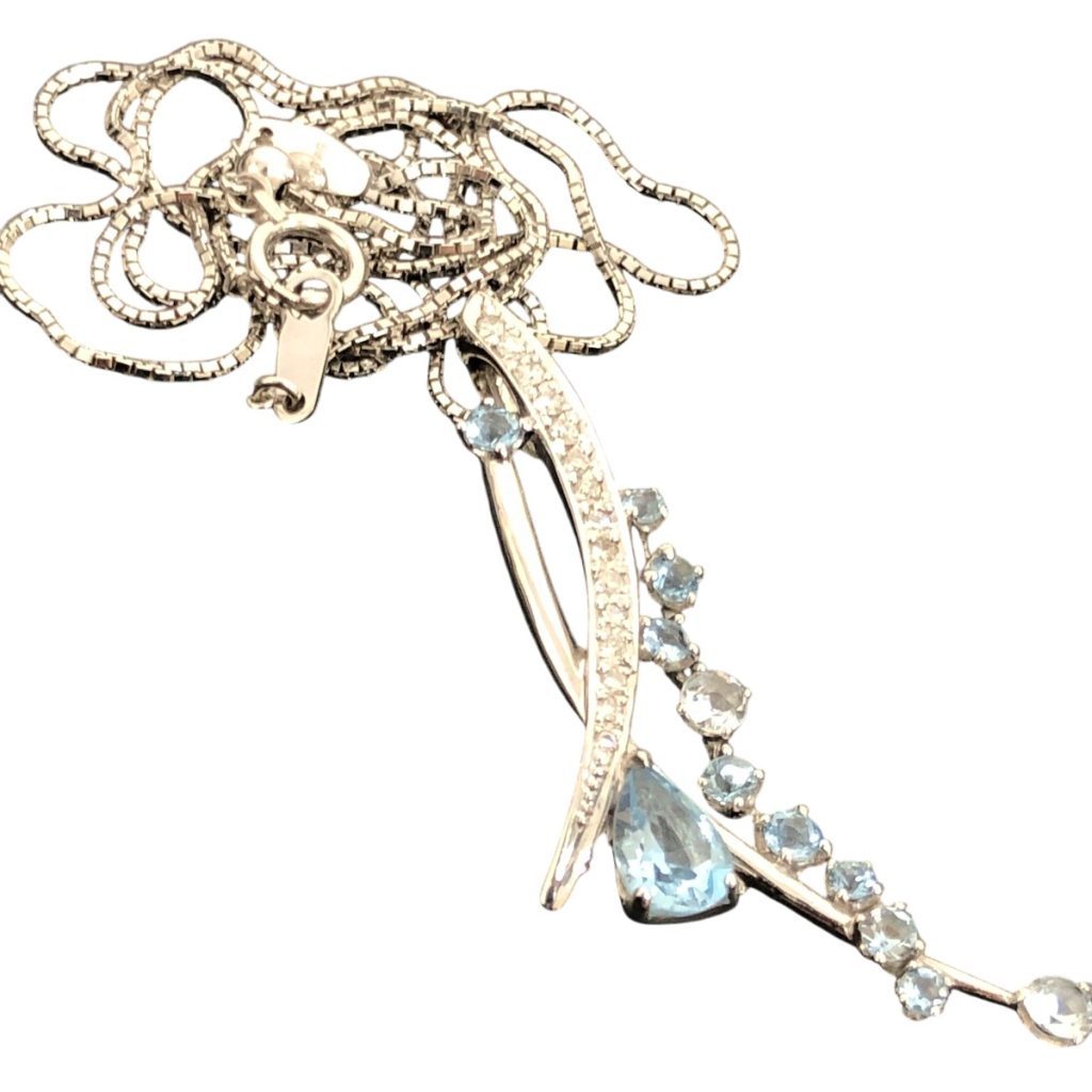 K18WGネックレス画像