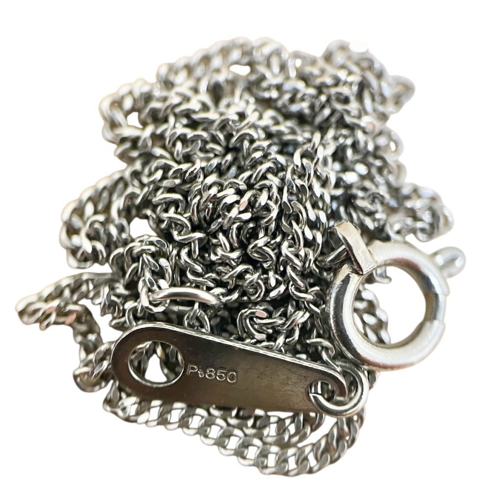 Pt850ネックレス画像