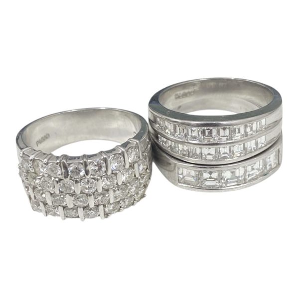 Pt900リング ダイヤ付画像