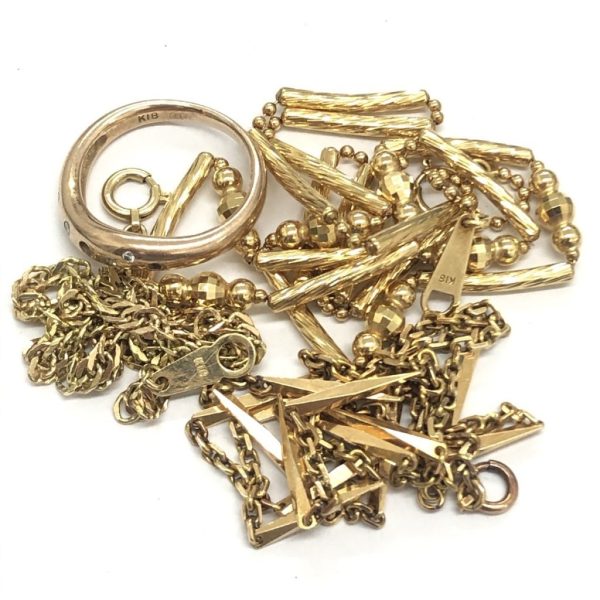 K18 / チェーン / リング画像