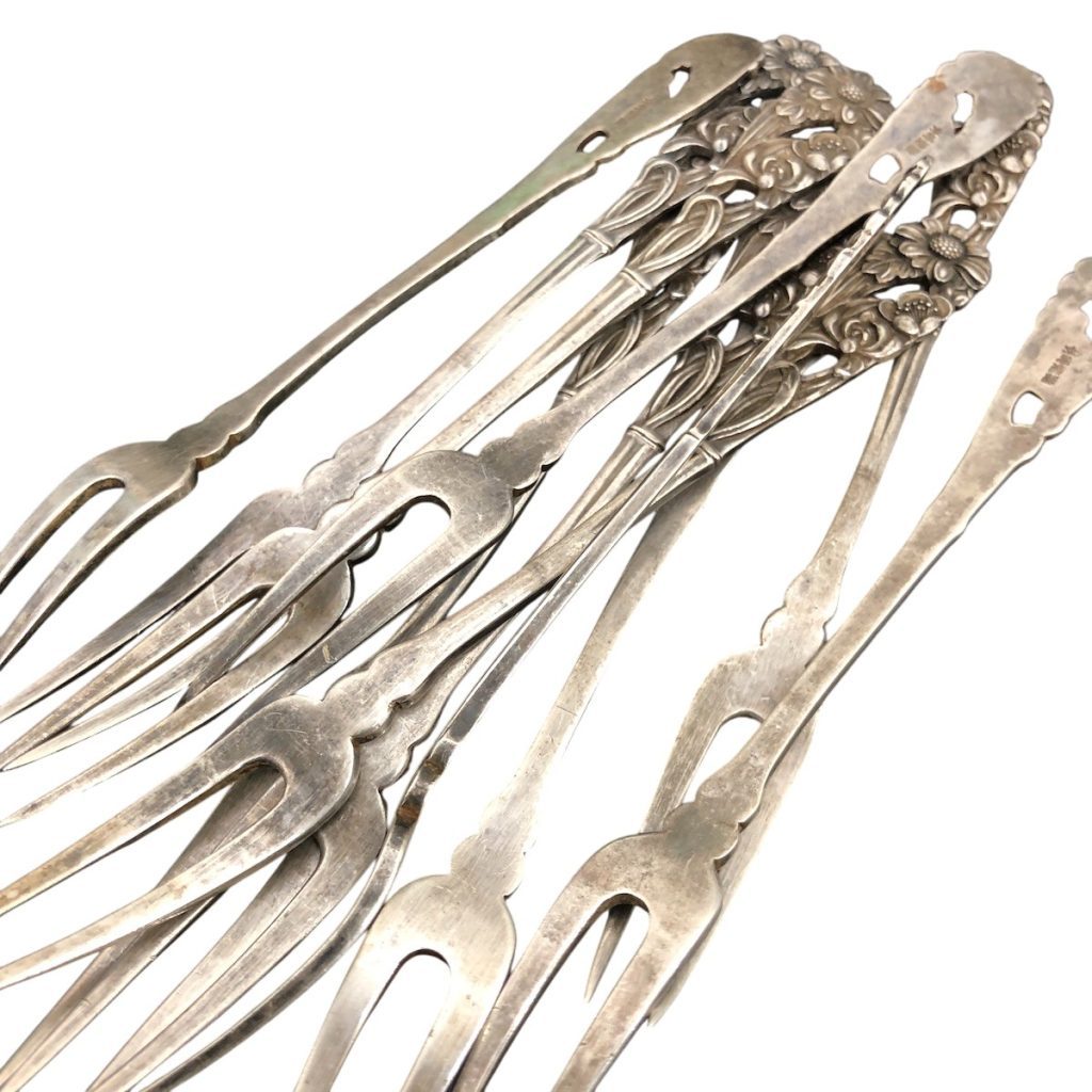 シルバー フォーク画像