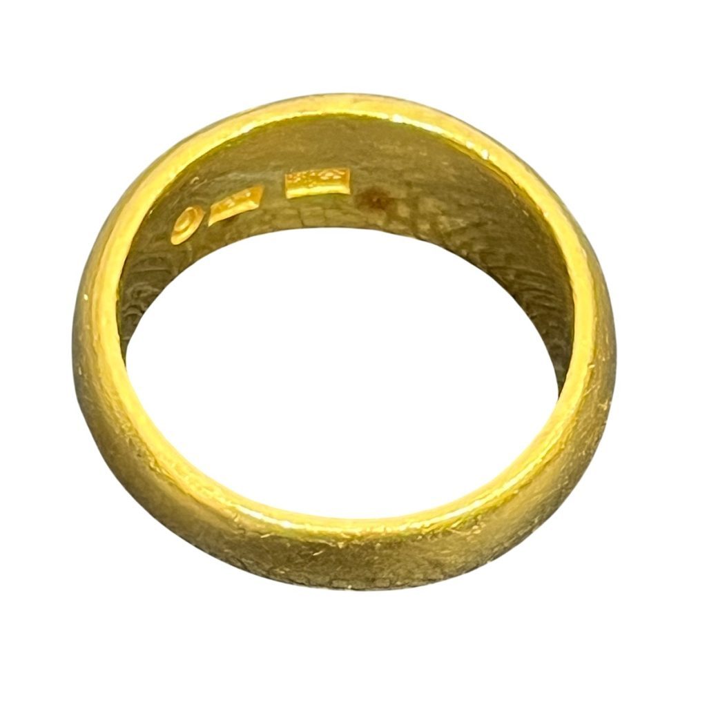 純金 リング画像