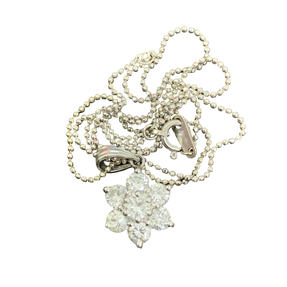 K18/Pt850ネックレス画像