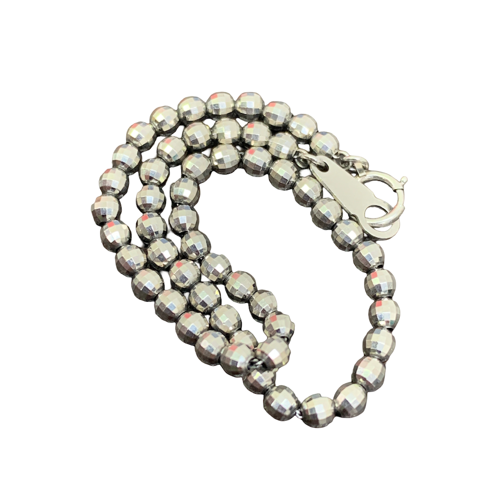 Pt850ブレス ボールチェーン画像