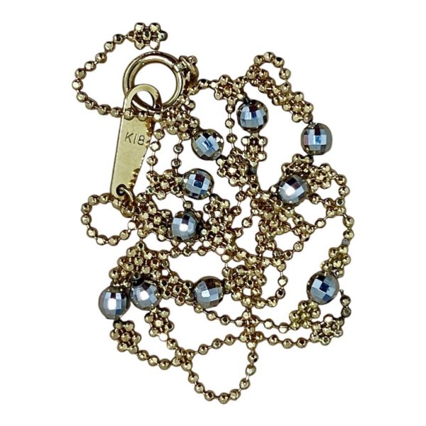 K18/Pt850ネックレス画像