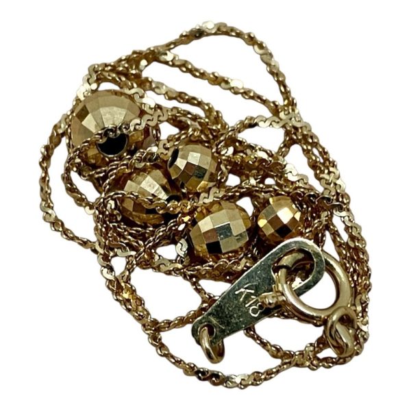 K18ネックレス画像