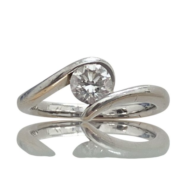 Pt850 ダイヤモンド リング画像