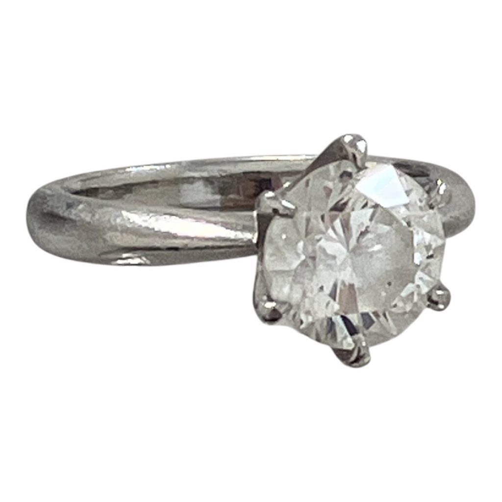 Pt900 リング ダイヤ付き画像