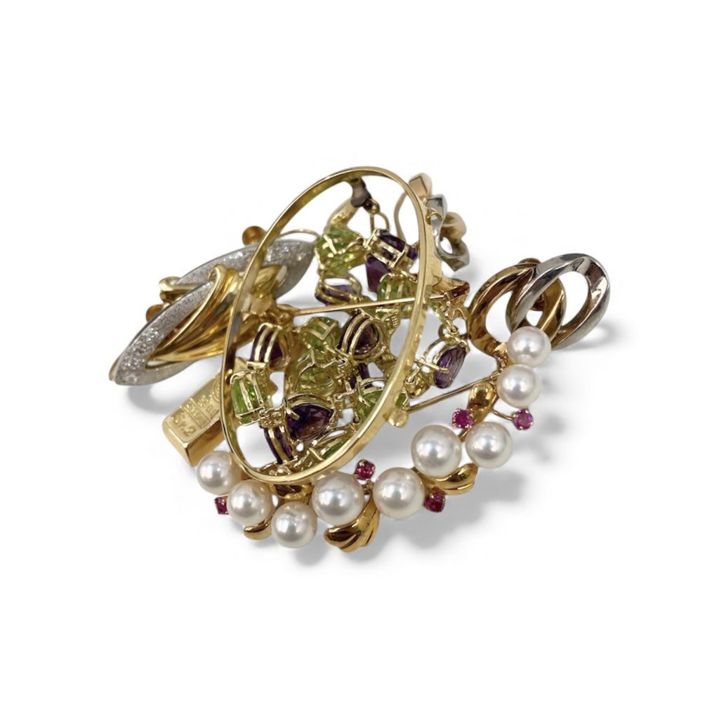 K18ブローチ / K18Pt900イヤリング / K18ブレスレット画像