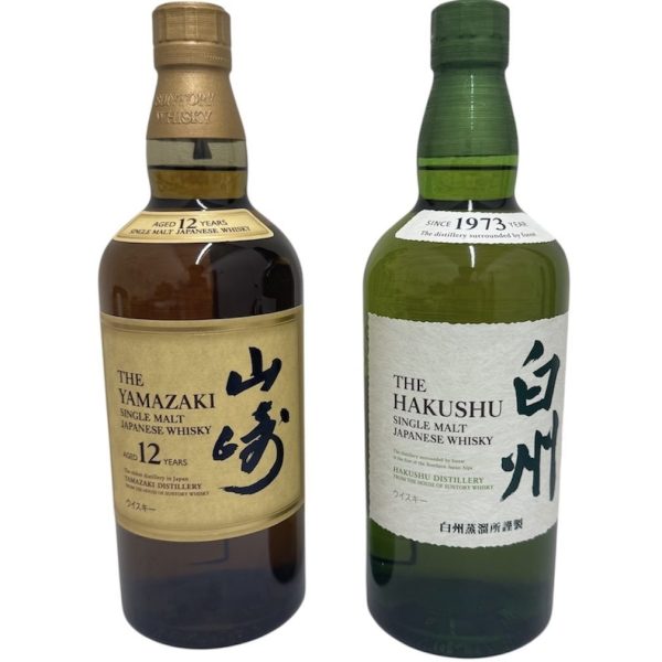 山﨑12年 / 白州NV / ジャパニーズ / ウイスキー / サントリー画像