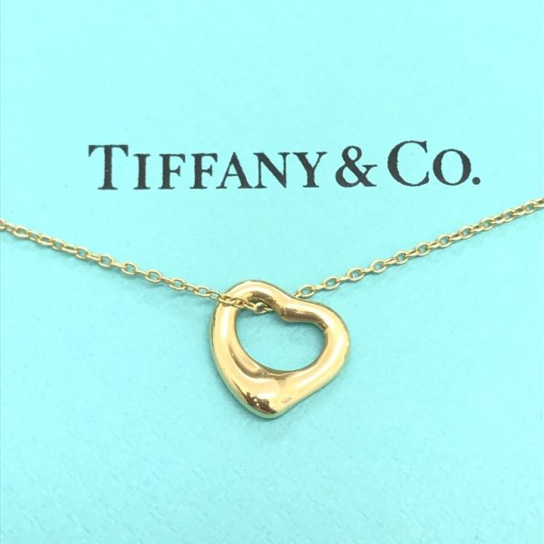 750 / ティファニー / ネックレス / オープンハート画像
