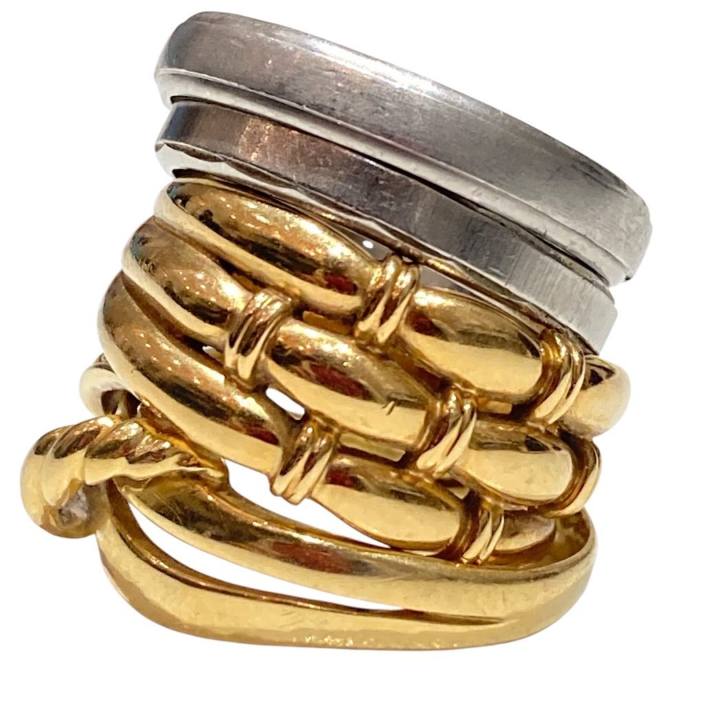 K18 / Pt900 / リング画像