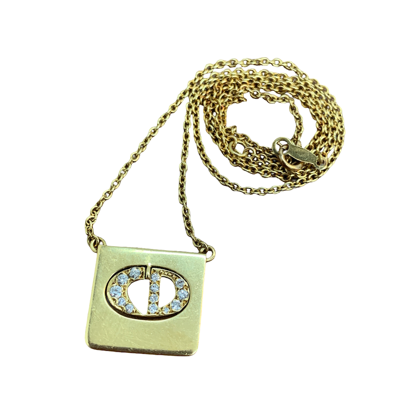 K18ネックレス Dior