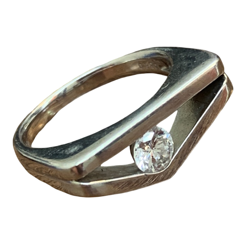 Pt900リング ダイヤモンド画像