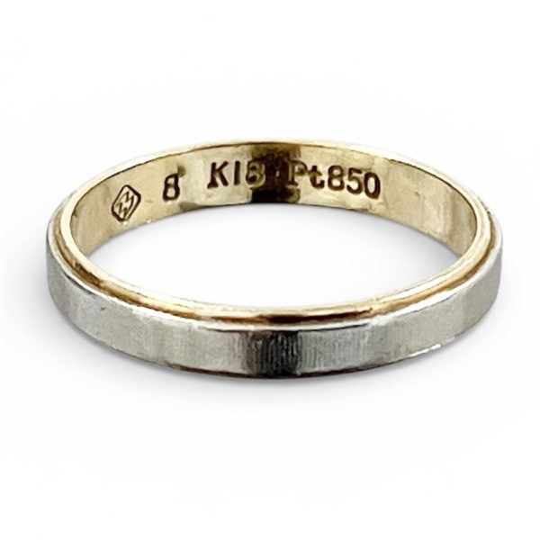 K18/Pt850リング画像