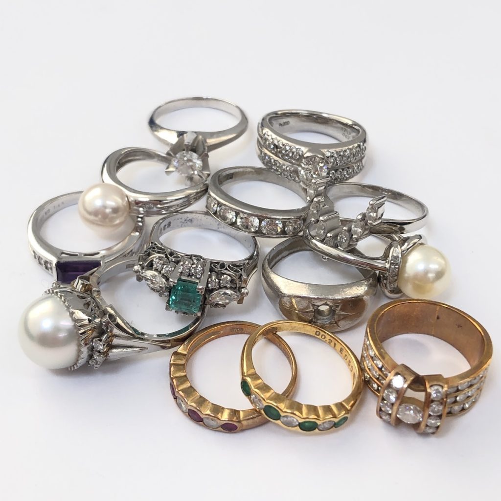 K18 / K18WG / Pt900 / Pm850 / リング画像