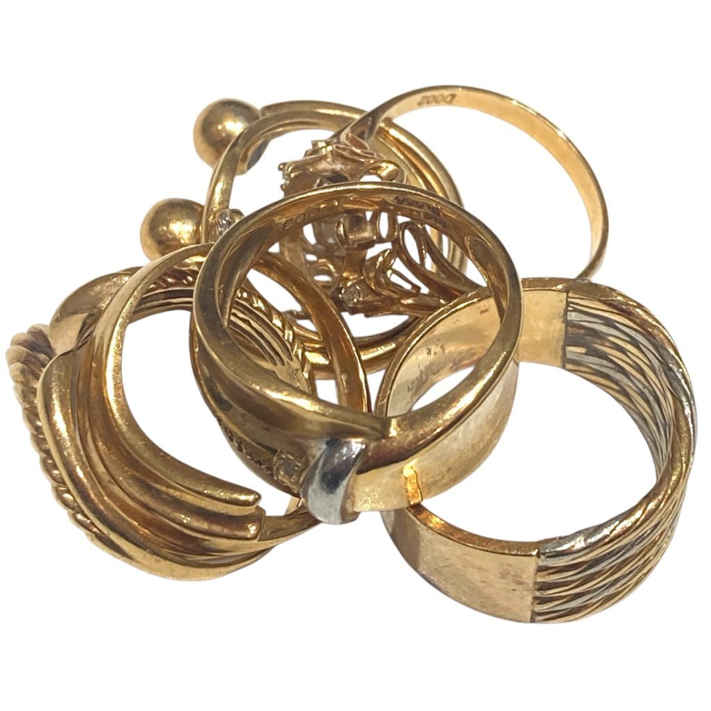 K18 / Pt900 / リング